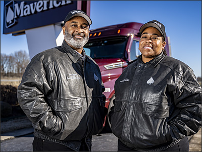 Promotional Photography for Maverick Transportation