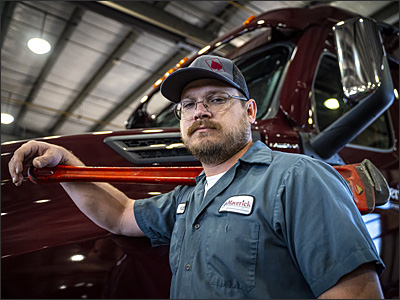 Promotional Photography for Maverick Transportation